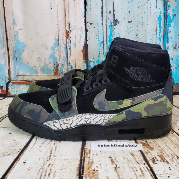 air jordan legacy 312 camo green
